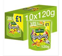 Rowntree's Randoms Sweets Sharing Bag 120g x Case of 10