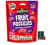 Rowntree's Red & Black Fruit Pastilles Sharing Bag 150g