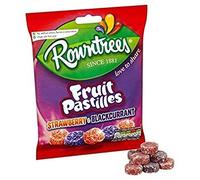 Rowntree's Red & Black Fruit Pastilles Sharing Bag 160g - Pack of 2