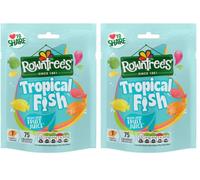 Rowntree's Tropical Fish Sweets Sharing Bag 115g (Pack of 2)