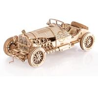 ROWOOD Car Wooden Model Kits for Adults to Build, 3D Wooden Puzzle Car, Vehicle Building Kits, DIY Crafts Kit, Creative Gift for Christmas