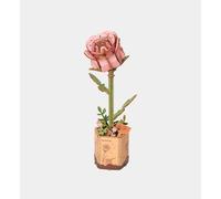 Rowood Pink Rose Wooden Model Kit