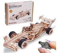 ROWOOD Racing Car Wooden Model Kits for Adults Teens to Build, 3D Wooden Puzzle, Vehicle Model Building Kit, DIY Craft Kits, Creative Gift for Him