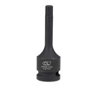 ROWORKX 1/2" Drive x H7 (7mm) Impact Hex Bit Socket, Allen Key Socket, Premium CR-MO Steel Bits, Hex Bit with 78mm Length for Torque Wrench, Ratchet Wrench, Impact Power Drill or Hand Ratchets