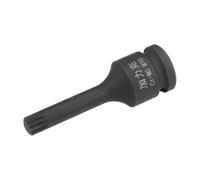 ROWORKX 1/2" Drive x M10 (10mm) Impact Triple Square Spline Bit Socket, Key Socket, Premium CR-MO Steel Bits, Hex Bit with 78mm Length Bit for Torque Wrench, Ratchet Wrench, Impact Power Drills | Key Socket, Premium CR-MO Steel Bits, Hex Bit with 78mm Length Bit for Torque Wrench, Ratchet Wrench, Impact Power Drills