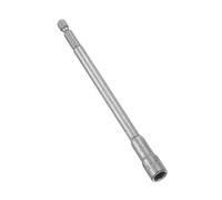 ROWORKX 8mm Nut Driver Bit for Impact Driver 150mm Long Reach Magnetic 1pc | 1/4" Hex Shank Deep Socket Nut Setter, 6-Point CR-V Steel, Metric, for Power Drill & Auto Repair & Woodworking & Roofing Nuts