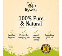 Rowse Honey Organic Honey Squeezy bottle 100 pure natural 340g