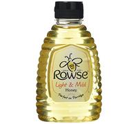 Rowse Light and Mild Squeezy Honey, 340 g, Pack of 6