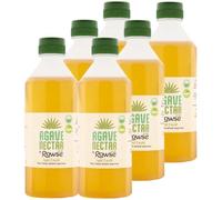 Rowse Organic Agave Nectar 6 x 620g Bottles - 100% Organic, Mild & Light