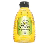 Rowse Squeezable Organic Honey 340g (Pack of 6)