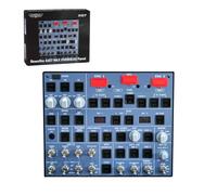 Rowsfire A107 V3.0 A32X MAX Light Overhead Panel, with Backlit Tactile Switches, Plug & Play via USB - Compatible with FENIX A32X, FBW A32X - Professional Flight Sim Home Cockpit Gear