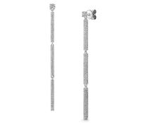 ROX Adore Diamond Drop Earrings 18ct 24ct In ROX Luxury Packaging Luxury Diamond Drop Hallmarked Drop Earrings Claw Set - White Gold - ROX Diamond &