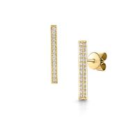 ROX Adore Diamond Earrings 0.63cts 18ct In ROX Luxury Packaging Luxury Hallmarked - White Gold - Yellow Gold - ROX Diamond & Thrills Jewellery