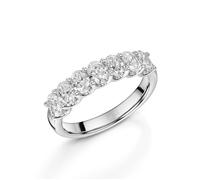 ROX Classic Oval Cut Lab Grown Diamond Ring Platinum Luxury Hallmarked Claw Set 950 Platinum