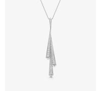 ROX Cosmic Diamond Drop Necklace 18ct Exclusive Luxury Diamond Drop Hallmarked Chain - White Gold - ROX Diamond & Thrills Jewellery