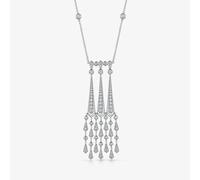 ROX Cosmic Diamond Necklace 18ct In ROX Luxury Packaging Exclusive Luxury Hallmarked - White Gold - ROX Diamond & Thrills Jewellery