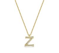 ROX Diffusion Gold Vermeil Letter Z Pendant Lobster Clasp Pendant Luxury Lobster Clasp Chain Vermeil - Gold Plated Silver - ROX Diamond & Thrills Jew