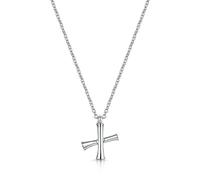 ROX Diffusion Sterling Silver Letter X Pendant Lobster Clasp Pendant Luxury Lobster Clasp Chain - ROX Diamond & Thrills Jewellery