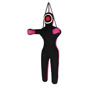 ROX Fit Grappling Dummy Realistic hanging style Brazilaian JiuJistsu Training Bag 3 ft, 4 ft, 5 ft,6ft (Unfilled) (3 Foot, Black Pink)