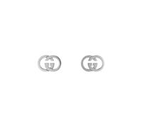 ROX Gucci Interlocking Silver Earrings YBD814957001 Stylish Modern Timeless Luxury - Sterling Silver
