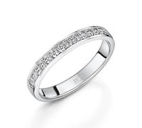 ROX Honour Diamond Wedding Ring 0.40cts Platinum Luxury Hallmarked 950 Platinum