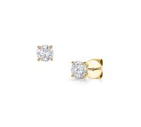 ROX Honour Lab Grown Diamond Earrings 18ct Butterfly back Luxury - Yellow Gold