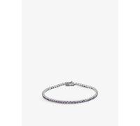 Roxanne First Womens White Gold Original Tennis 14ct White-gold and 3.90ct Lilac Sapphire Bracelet 17cm