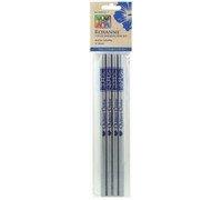 Roxanne Water Soluble Chalk Marking Pencil for Making Light or Dark Fabrics 4 Silver by Roxanne