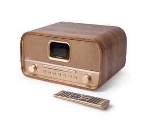 Roxel Amber All-in-One Compact Retro HiFi System w