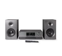 Roxel Pulse Internet Radio All in One HIFI CD Player with DAB+| WiFi Enabled | Spotify Connect & Podcasts | BT Audio Streaming | FM Radio |100W RMS |