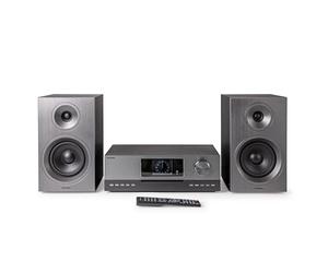 Roxel Pulse Internet Radio All in One HIFI CD Player with DAB+| WiFi Enabled | Spotify Connect & Podcasts | BT Audio Streaming | FM Radio |100W RMS | HDMI ARC | LCD | USB