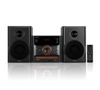 Roxel RCD-250BT All in One Compact Micro Hifi CD Player, Mini stereo, DVD player, Karaoke function, Remote Control, Wireless Playback, FM Radio, USB