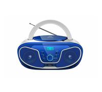 Roxel RCD-S70BT Boombox CD Player with BT, Remote Control, Radio, Blue