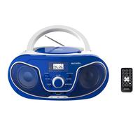 Roxel RCD-S70BT Portable Boombox CD Player with Bluetooth, Remote Control, FM Radio, USB MP3