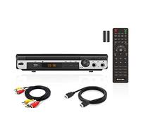 Roxel RDP-S700 Region Free Full HD DVD Player 1080p For TV, Comes With Remote, HDMI & AV Cable, USB & Karaoke Function, Multi region