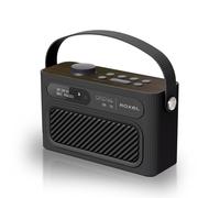 Roxel RDR-40 Stereo DAB/DAB+ Digital and FM Radio Portable Wireless Speaker with Dual Alarm Clock Function, USB & Micro SD MP3 Playback Function, 3.5