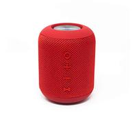 Roxel RXB-360BT Wireless Portable Travel Speaker with Extra Bass for IOS, Android and Computers with Water Resistant Technology. Hands-Free Calls. Indoor or Outdoor Speaker (Red)