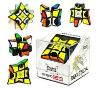 ROXENDA 1x3x3 Magic Speed Cube for adults Portable Speed Cube for Fun, Fidget Spinner Design Stress Relief Toy for Adult, Kids