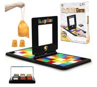 ROXENDA Race Cube Classic Game- Fast Magic Block Classic Board Game, Ultimate Face to Face for Two-Player Toys Game for Boys and Girls Playing Fun