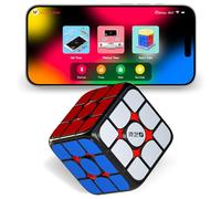 ROXENDA Smart Cube - 3x3 Speed Cube Bluetooth Connection with Smart Player App, Adjustable Tension System Smooth Turning for Beginner Friendly