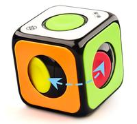 ROXENDA Speed Cube, Irregular 1x1x1 Cube, 3D Smooth Fas CubeToys Fast Cubing Fun for Children Adults (1x1x1 Cube)