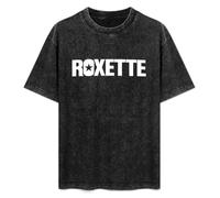 Roxette Men's T-Shirt Unisex Black Men Tees XXL