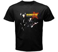 Roxette Pop Rock Music Duo Legend Men's Black T-Shirt Size S-3Xl 100% Cotton