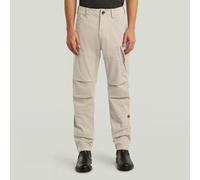 Roxic Zip Straight Tapered Pants - Beige - Men 33-30