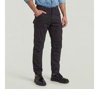 Roxic Zip Straight Tapered Pants - Black - Men 28-30