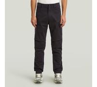 Roxic Zip Straight Tapered Pants - Black - Men 32-36