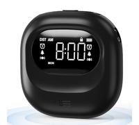 Roxicosly Alarm Clocks for Teenagers, Rechargeable Battery Vibrating Alarm Clock Under Pillow with 3 Vibration 5 Volumes, Snooze, Backlit, Type-C Charger for Heavy Sleepers, Deaf, Hearing Impaired