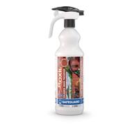 Roxil Wood Stain Preserver (Red Cedar, 1 Litre Spray) - Fast-Drying Satin Finish for Decking, Fence, Shed, Furniture. Up to 5 Year Protection for Indoor & Outdoor