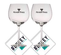 Roxley 2 x Fever Tree Large Gin Goblet Balloon Glass X2 Glasses