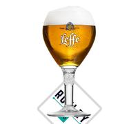 Roxley Leffe Pint X1 Nucleated Lager Beer Glass Alo Comes with Branded Beer Mat